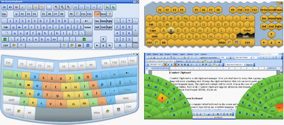 Virtual On-Screen Keyboard for Touchscreen, Ultra-Mobile PC UMPC,TabletPC, kiosk